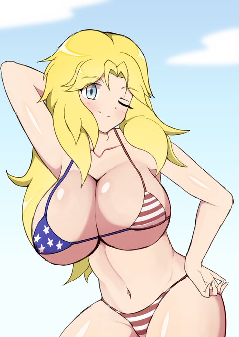 こち亀のジョディーさんrkgk
星条旗ビキニはもっと流行るべき 