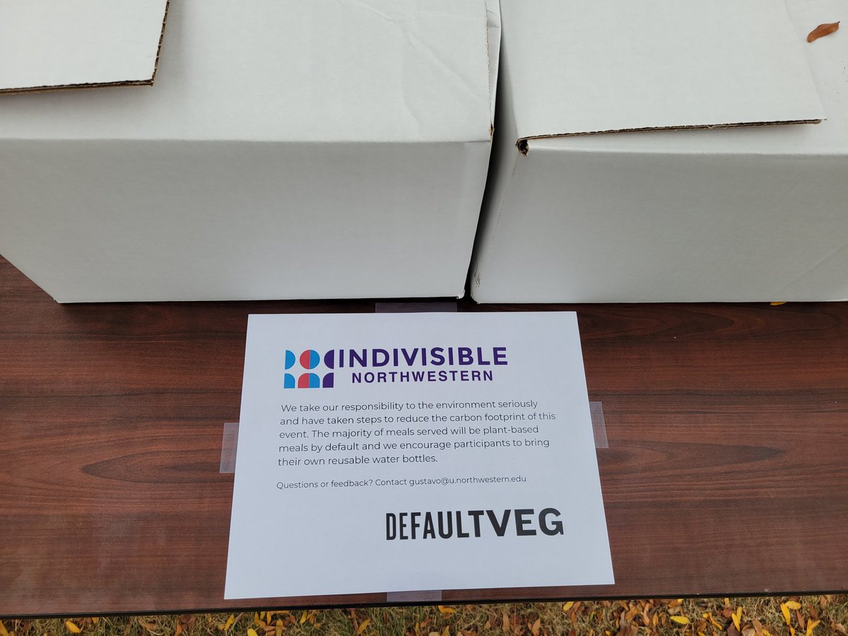 Indivisible Northwestern (@indivisible_nu) on Twitter photo Yesterday we helped <a href="/NU_SoC/">NU School of Comm</a> implement a more sustainable and equitable catering policy. Thank you <a href="/eatvietnomnom/">Viet Nom Nom</a> for catering delicious plant-based food! <a href="/DefaultVeg/">DefaultVeg</a> Yesterday we helped <a href="/NU_SoC/">NU School of Comm</a> implement a more sustainable and equitable catering policy. Thank you <a href="/eatvietnomnom/">Viet Nom Nom</a> for catering delicious plant-based food! <a href="/DefaultVeg/">DefaultVeg</a>