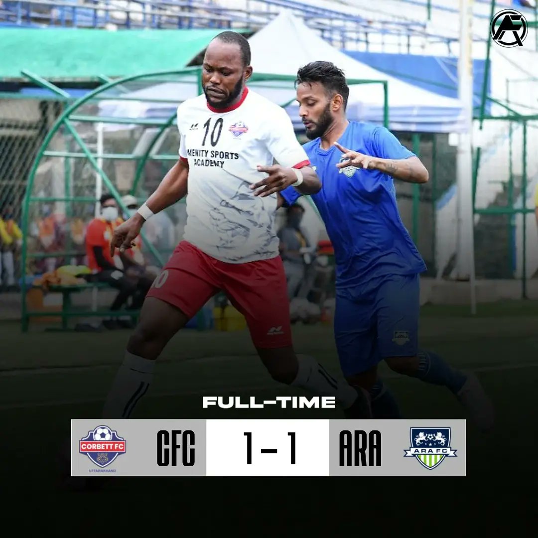 AllIndiaFtbl's tweet photo. Kerala United FC faced defeat against Kenkre FC while Corbett FC and ARA FC settle for a point!
#IleagueQualifiers #KUFC #KFC #ARA #CFC #KeralaUnited #KenkreFC #CorbettFC #ARAFC #IndianFootball #AIF #allindiafootball https://t.co/jqulSBHGCb