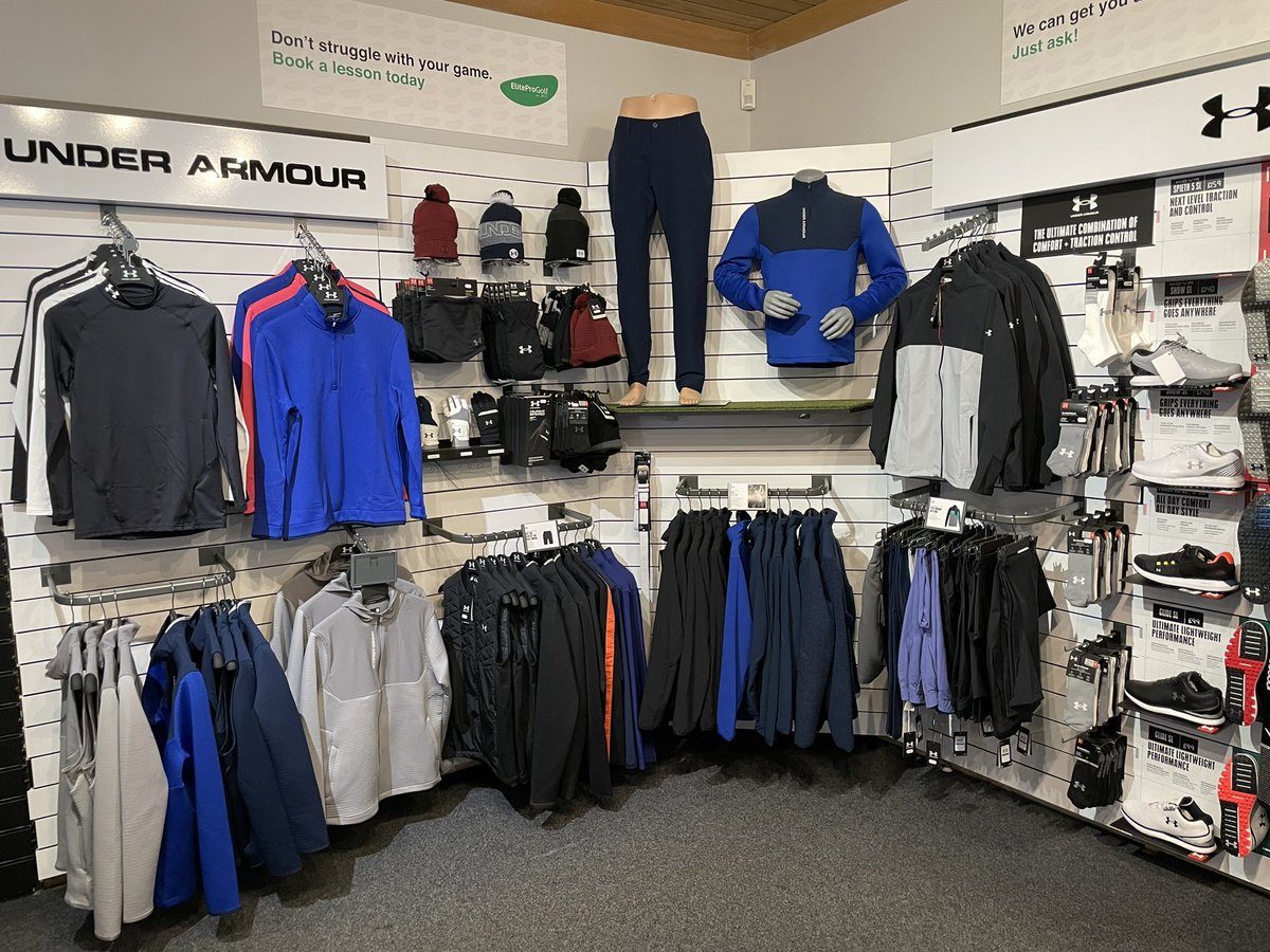 Autumn is here! 🍂 We have now taken delivery of our <a href="/UnderArmour/">Under Armour</a> autumn/winter clothing. Pop in and have a look next time you’re at the club