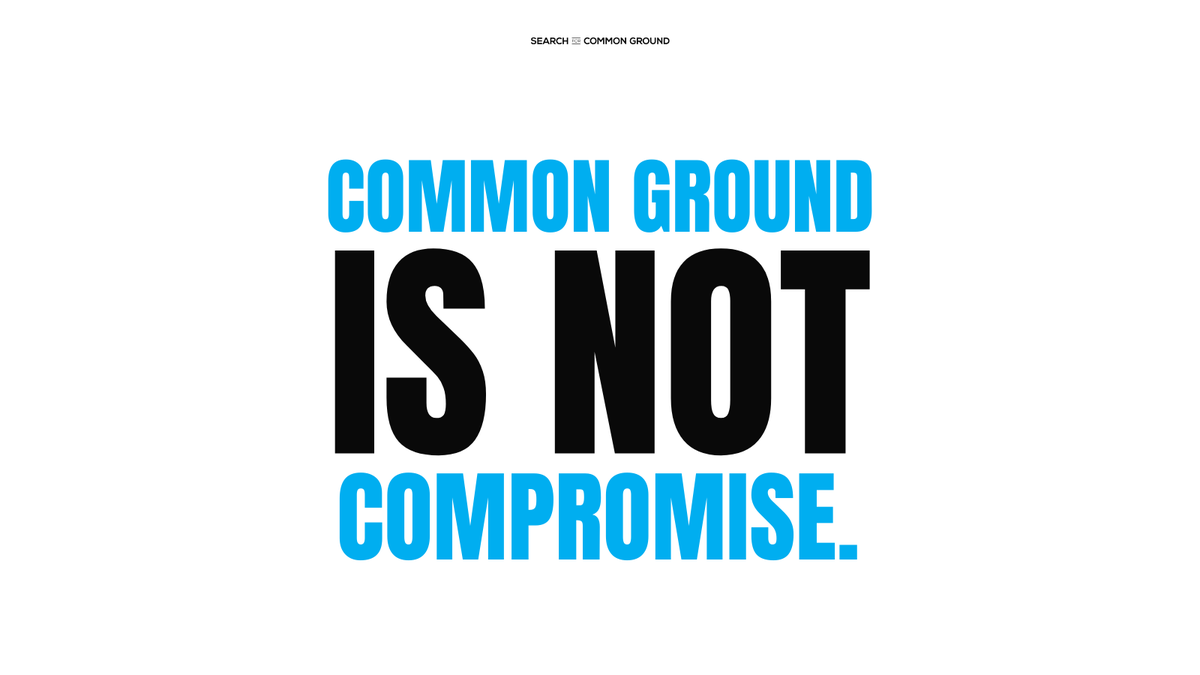 Search for Common Ground tweet media