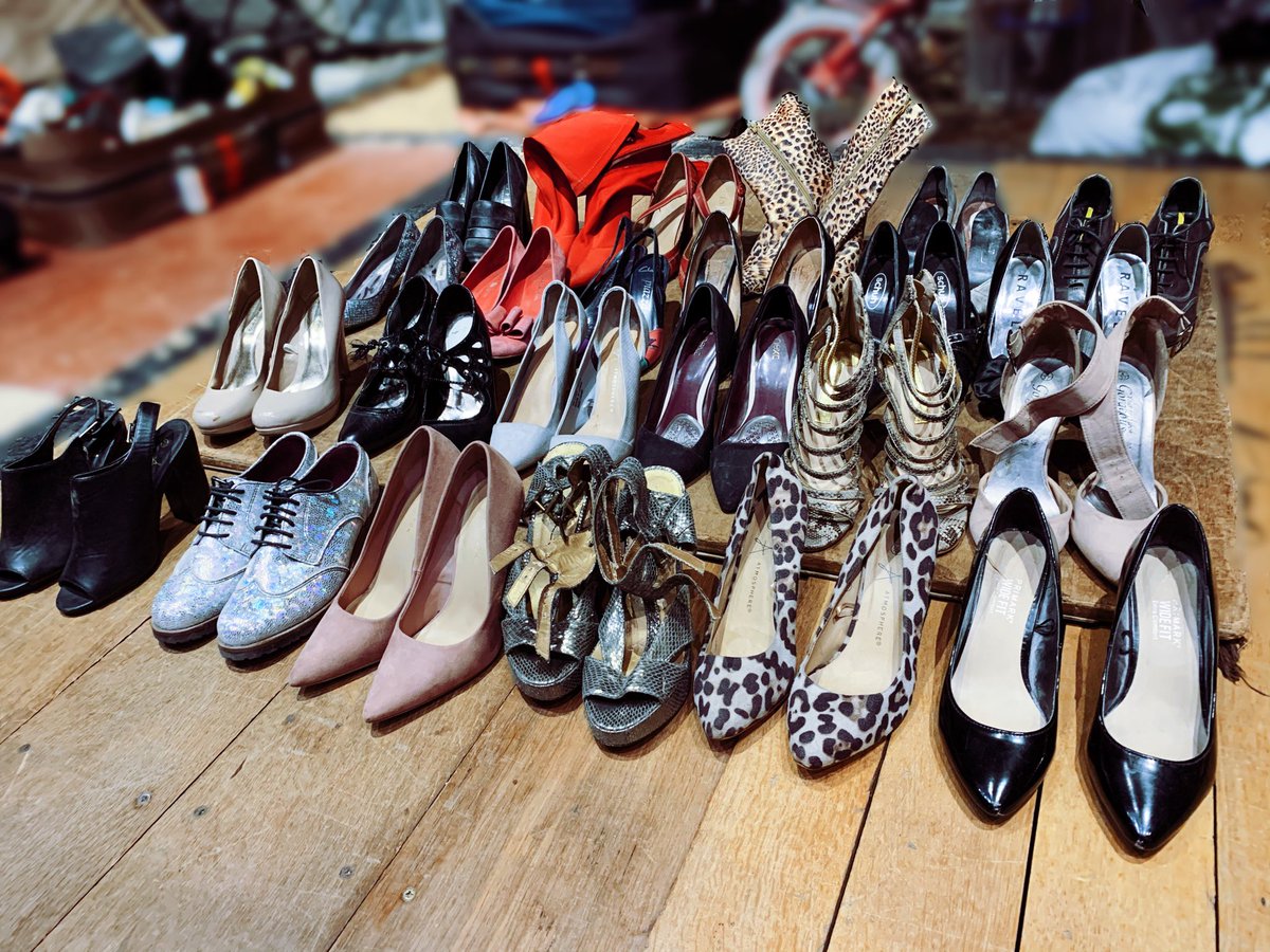 soundwarriors_'s tweet photo. Just some of the shoes we danced around in for @JamieMovie
Nobody said being a goddess was going to be easy π β¨ππ
#musicalfilm #everybodystalkingaboutjamie #foley #foleyartist #foleymixer #foleyrecording #dance #filmsound #amazonprime #maxharwood #richardegrant https://t.co/pKPy783DZd