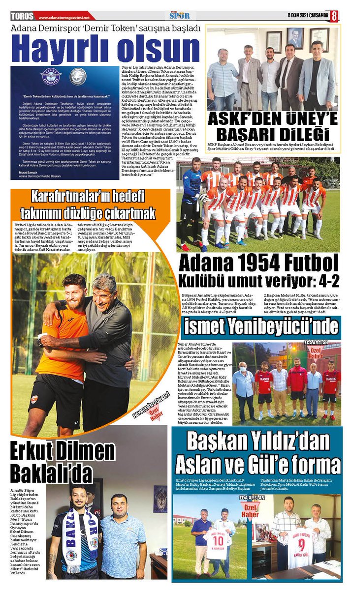 Çarşamba günü Toros 
<a href="/DRAHMETBOZAN/">AHMET BOZAN</a>