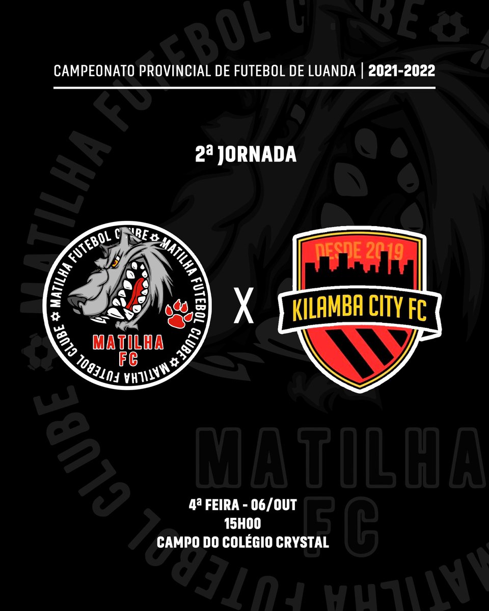 Fcmatilha's tweet photo. O nosso próximo jogo será já amanhã, às 15h00, no Campo do Colégio Crystal. Nosso primeiro jogo em casa!
#matilhafc #bravuz #acreditanoprocesso https://t.co/X9U6HMqNxQ