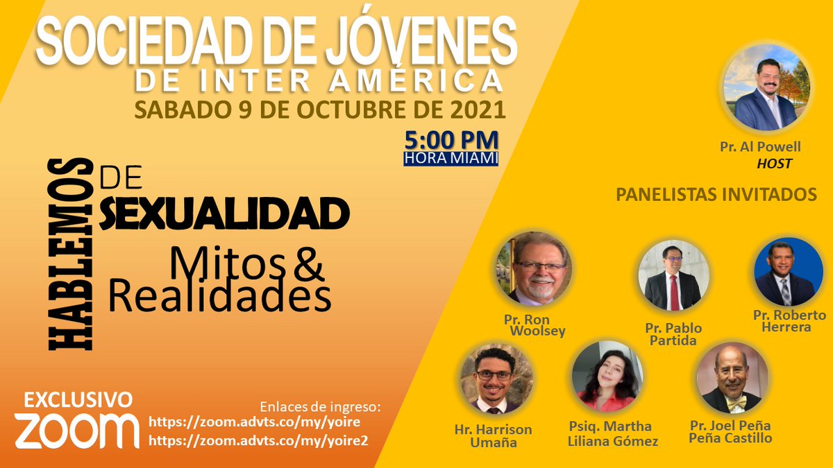 avlloccidental's tweet photo. ✳ ¡Sociedad de Jóvenes! El próximo programa de AY, Sábado 9 de Octubre a las 5:00 pm (hora de Miami) abordará los problemas sexuales que enfrentan los jóvenes. 
#sociedaddejovenes
#adventistauvoc 
#adventistadia 
#adventistas
#Barinas
#Venezuela
#jovenesadventistas
#jovenes https://t.co/pWnS8D8TD6