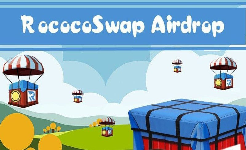 CryptoTownEU's tweet photo. 🚀 Airdrop: RococoSwap Airdrop Round 3
💰 Value: $10 (100 RCOS)
👥 Referral: $3 (30 RCOS)
📼 Audit: TechAudit
📅 End Date: 20 October 2021
🏦 Distribution Date: 25 October 2021

Talk with the Telegram Bot
https://t.co/UB5l7EtOlI

#Airdrop #FreeAirdrop #AirdropCrypto #CryptoTownEU https://t.co/9lKSJ12tJN
