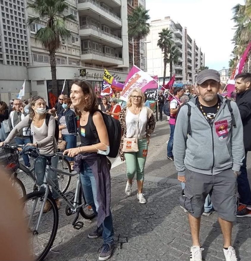 ps_var's tweet image. ✊🏼Nous étions ce matin à la manifestation intersyndicale à Toulon pour défendre les salaires, les emplois et protester contre la réforme des retraites et de l&apos;assurance chômage.

Plus de 2500 personnes issues de toutes les forces de gauche 

#NeLachonsRien 🌹