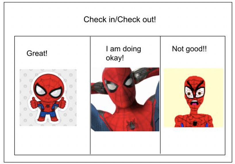 CSULB_APE's tweet photo. Behavior management visuals from our APE cohort!
#TapInTapOut (Modified from Hellison's Model of Teaching Personal &amp; Social Responsibility)
#VisualSchedules
#CoolDownCorner
#Thematics
#RulesExpectations
#ConsequencesPositiveConsequencesNegative https://t.co/cWQQ1HAnL0