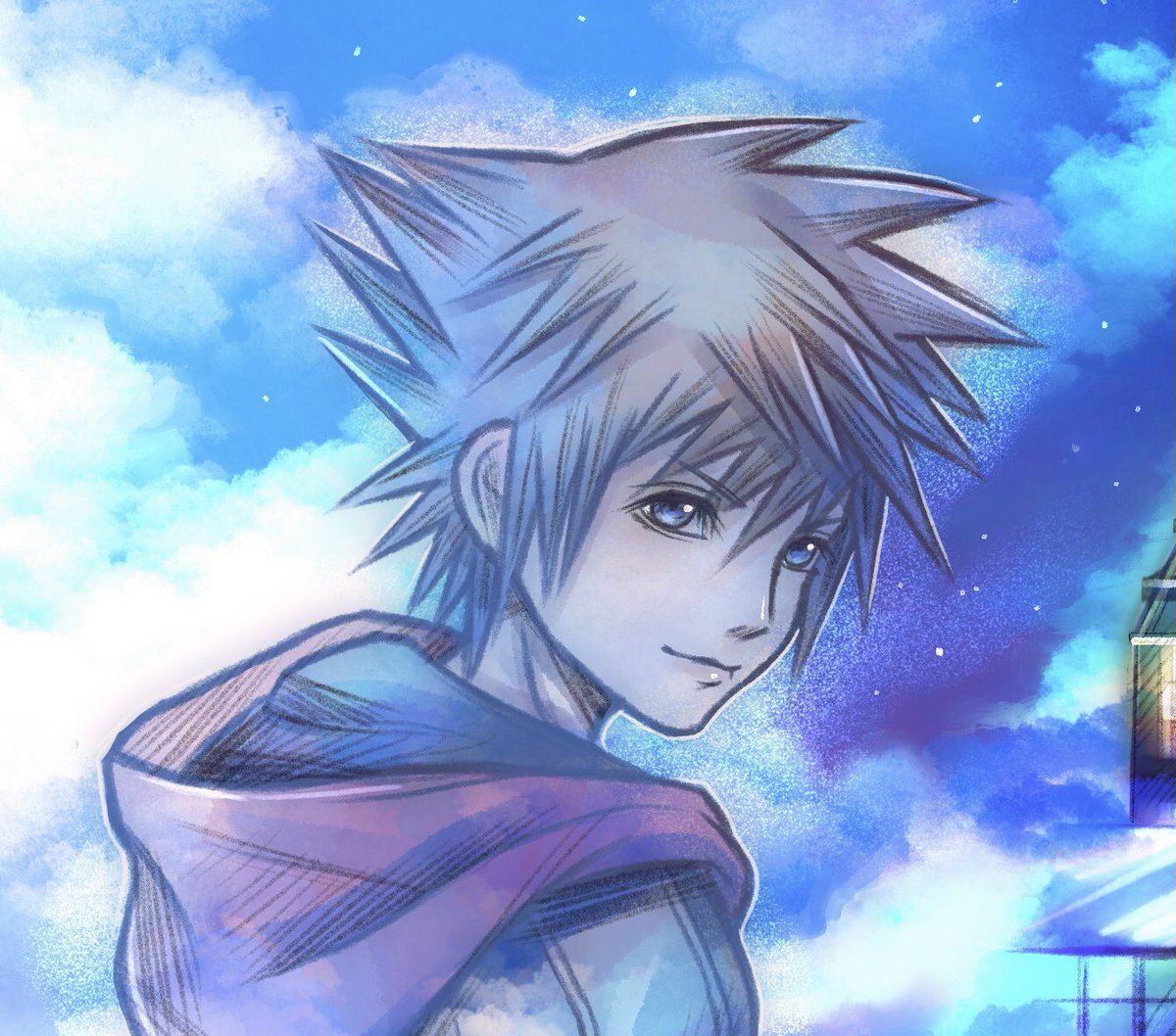 hollypolllyy's tweet photo. Beautiful boy is back 😭🎉 
I will always love and celebrate him 👏🏻 he is light 🌟
#sora #kingdomhearts https://t.co/GM8S63fuhM