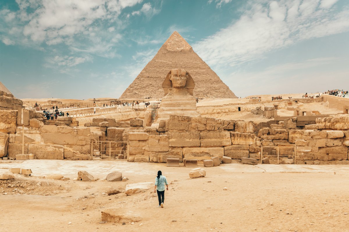 touristlink's tweet photo. Have you been to the Great Pyramids of Egypt? They are over 4,000 years old and are the last intact wonder of the ancient world!
Read more here:
https://t.co/2zlcQJ15gX
#thegreatpyramids #egypt #africa #pyramids https://t.co/2mLvnq21NT