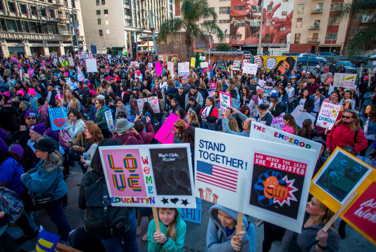 wmnsmarchla's tweet photo. Emiliana Guereca, president of Women’s March Foundation, on the #MarchForReproductiveRights:
“What started as, really an anti-Trump movement, has turned into a really strong feminist movement for women, pro-choice.”
https://t.co/jL6sZcGsQm https://t.co/1F2Uv7hcaw