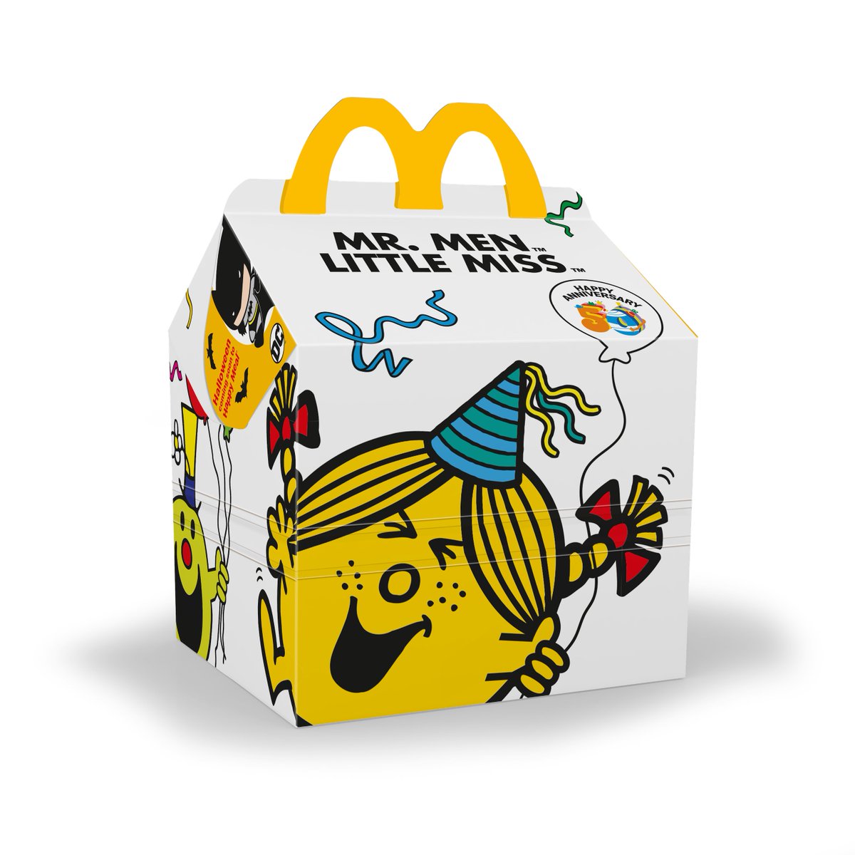 Literacy_Trust's tweet photo. We are so excited to partner with @McDonaldsUK on their Mr Men Happy Readers campaign to drive reading for enjoyment. Families can choose between Mr Men or Little Miss books to celebrate the characters’ 50th anniversary. Over 90m books have already been distributed to families. https://t.co/xuPPxgBp8B