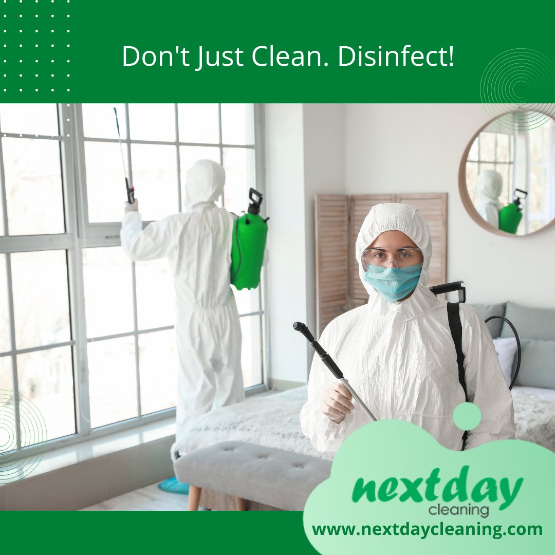NextDayCleaning's tweet photo. Electrostatic sprayers are one the best tools used for disinfecting homes and offices. We used a special solution that will be electrically charged and atomized as it comes out from the sprayer. If you like to know more of our #disinfectionservices, visit https://t.co/3qxo8oDHLE https://t.co/RvV4QWYIDb