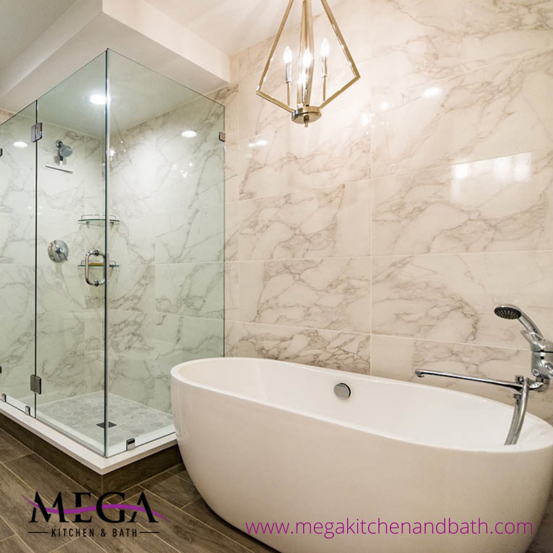Buying a tub is more than just finding the right size. Mega Kitchen and Bath will also help you on finding the perfect tub for your #bathroomremodel. For a free consultation, visit megakitchenandbath.com