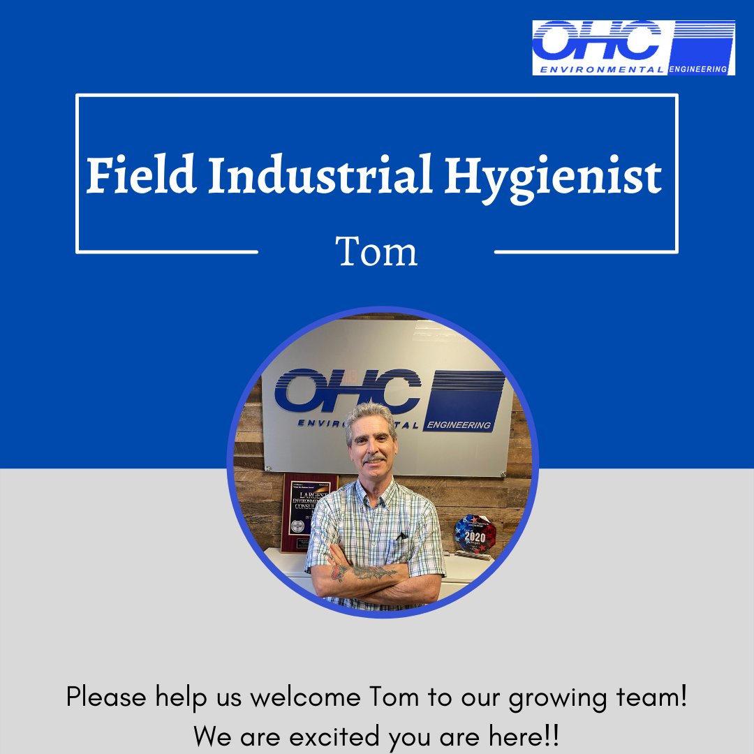 Ohcconsultants's tweet photo. Welcome Tom!!
#hr #recuriting #newhire #welcome #welcome#hiring #newjob #jobs #career #job #hire #onboarding #employee #employment#asbestosconsultant#construction#consulting https://t.co/81DaWauxNg