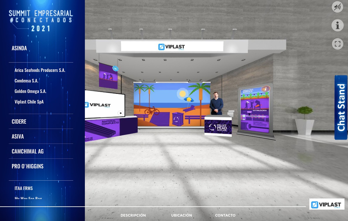 Feria Interregional Virtual Summit Empresarial #conectados 2021. Los Invitamos a visitar e interactuar en los stands de nuestros socios participantes #ASINDA:

Link: ingreso.feriavirtualinterregional.cl