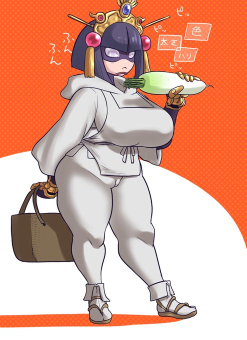 野菜を品定めするヤシャちゃん
たまに書きたくなるシリーズ常連の子です
マーダーマシンはみんなEDで爆発四散しちゃうけど何かの間違いで平和な世の中でお手伝いロボとして活躍するそんな未来を妄想するのだ
大根の評価項目がなんかいやらしく見えるのは多分気のせいだわよ 