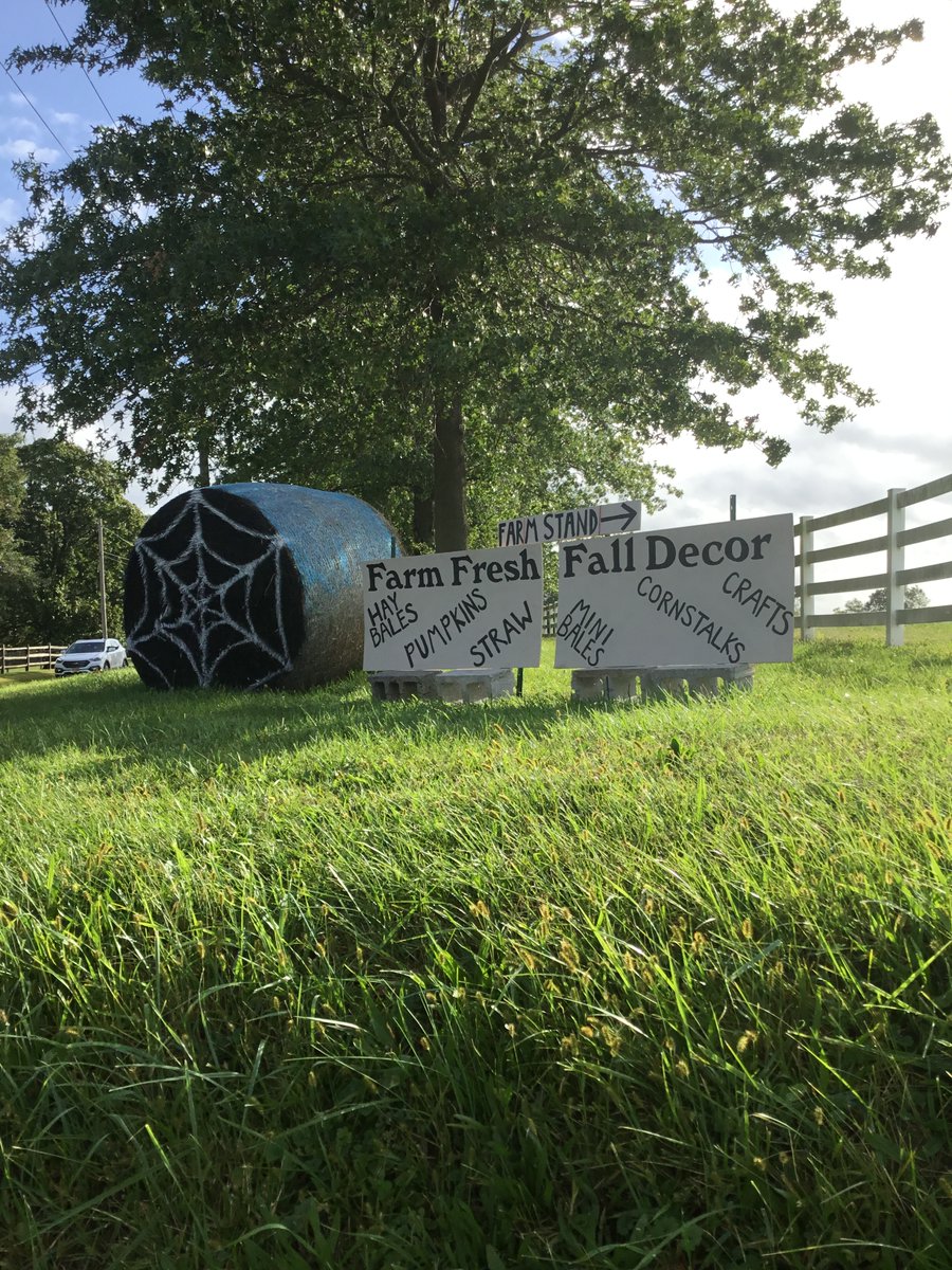 HunterdonEDC's tweet photo. 🦌 Deer Run Hay Company is more than their quality hay and straw! This business offers products for everyone, especially the homes ready to decorate for the fall season!  Pumpkins, corn stalks, mini hay bales and even Gnomes!  Stop by the farm and learn about all the uses for hay https://t.co/6aKRPkjdlP