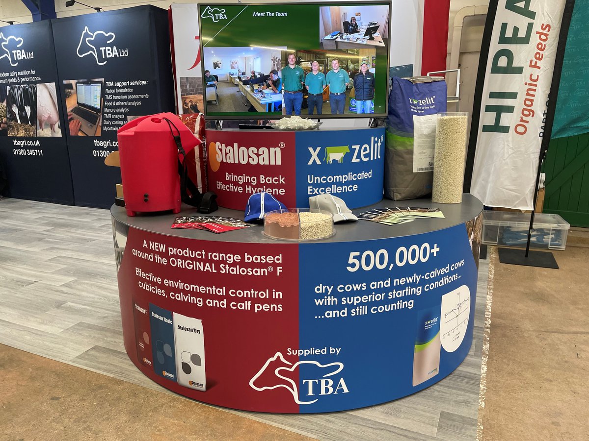 Vilofoss are proud to be supporting <a href="/TbagriLtd/">TBA Ltd</a> at the South West Dairy Show…come and speak with us about revolutionising transition cow management with X-Zelit and our controlling disease/infection with our Stalosan Hygiene Solutions products <a href="/BathandWest/">Royal Bath and West</a>