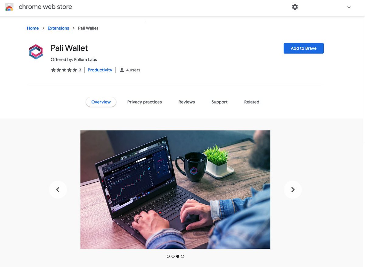 PaliWallet's tweet image. Pali team has requested Chrome Web Store to update the status of our wallet!

We're just waiting on them to flip the switch, but our #browserwallet should be out any moment!

We'll keep you updated.😉