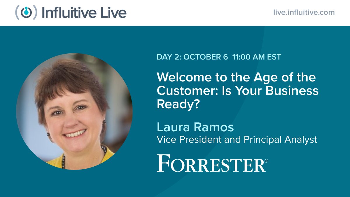 So honored to be part of <a href="/influitive/">Influitive</a> LIVE. Please join me tomorrow at 11 am ET (just 24 hours from now!) I look forward to answering your questions live! influitive.com/influitive-liv…