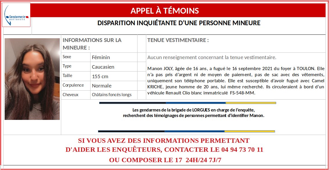 Gendarmerie du Var tweet media