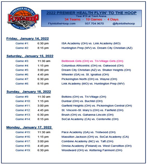 Flying To The Hoop 2022 Schedule Flyin' To The Hoop Announces 2022 Line-Up…Team From Finland Makes An  Appearance – Stateline Sports Network