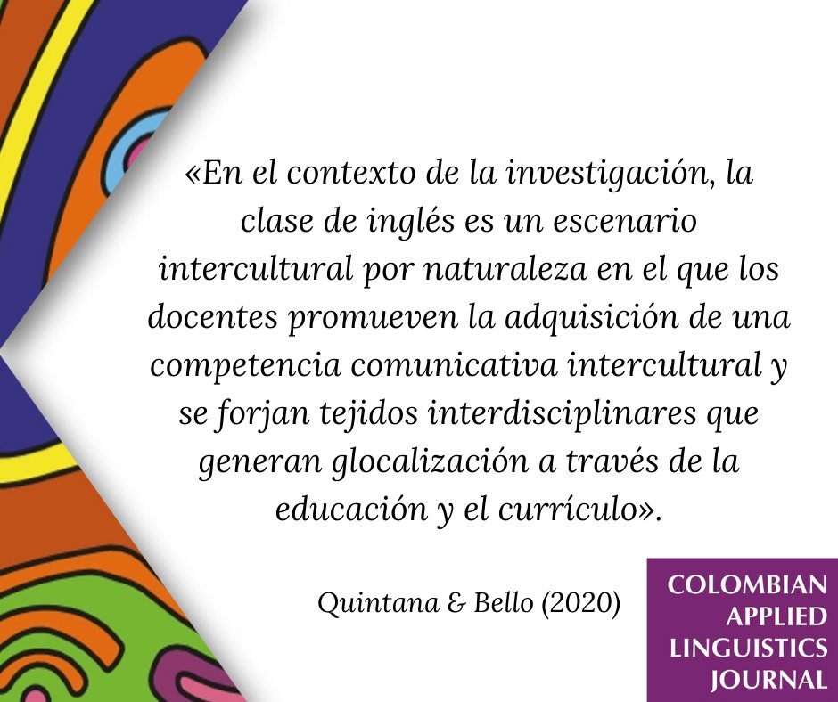Caljournal_'s tweet photo. ¿Te gustaría saber cómo puede aportar la clase de inglés a la solución de conflictos interculturales bilingües? Lee el artículo completo aquí: https://t.co/RUgMcntPDj
#AcademicJournals #CALJournal #articles #CIDC https://t.co/lOmHWeRgsn