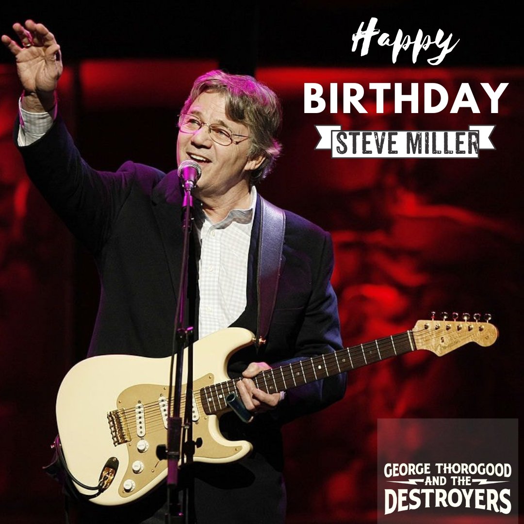 Huge shoutout to our great friend, Steve Miller! Happy Birthday man!    