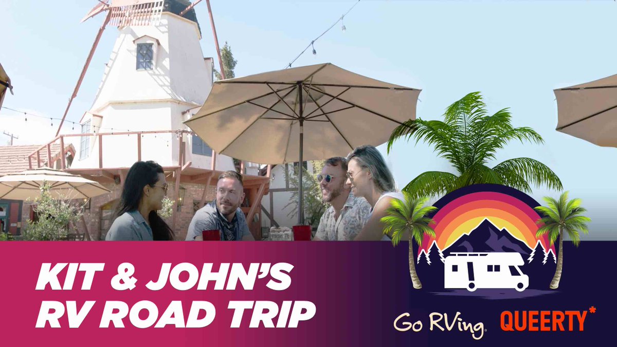 . <a href="/kitwilliamson/">Kit Williamson</a> &amp; @johnhalbach's #RVRoadTrip with <a href="/GoRVing/">Go RVing</a> continues with a stop to see the windmills, and wineries of Solvang, California with their friends <a href="/ShantellYasmine/">Yaz</a> &amp; <a href="/im_a_sunny/">Stacy Schneiderman</a>: buff.ly/30073S7
