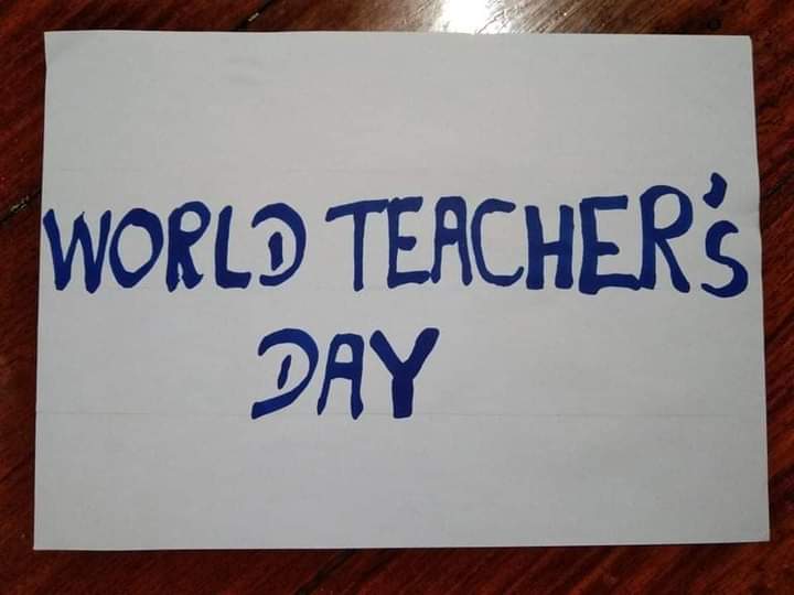 Locals in Mudon township, Mon State, paid respects to the teachers who took part in the anti-military movement CDM to mark "World Teachers' Day" on October 5. 

#UnfetteredAccessForAids 
#Oct5Coup
#WhatsHappeningInMyanmar