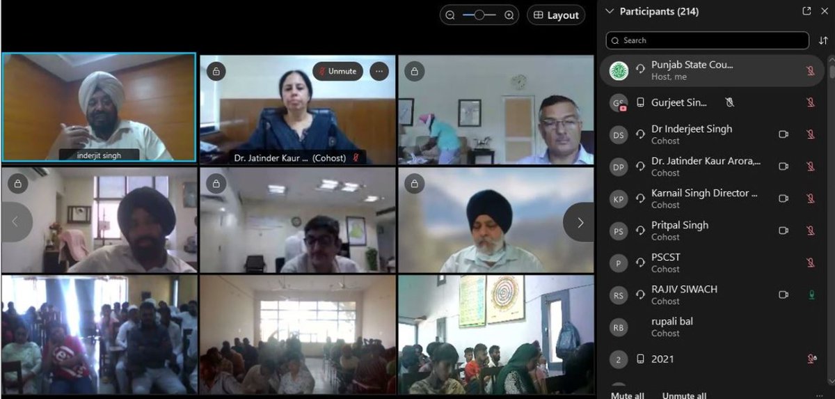 PSCST_GoP's tweet photo. @JKAroraEDPSCST @PunjabGovtIndia @CsPunjab @CMOPb @IndiaDST @NABARDOnline @moefcc @PritpalPSCST @GuruAngadDevVet @PunjabLivestock Sensitised >300 #Farmers and #FieldOfficers for innovative adaptations viz. #ClimateResilient cattle sheds #weatherAdvisories and #WeatherLinkedInsurance for enhancing resilience of #livestock sector
@JKAroraEDPSCST @NishaMendiratt2 @moefcc @guptaakhilesh63 @CMOPb @NABARDOnline https://t.co/zcFZoJIN5Z