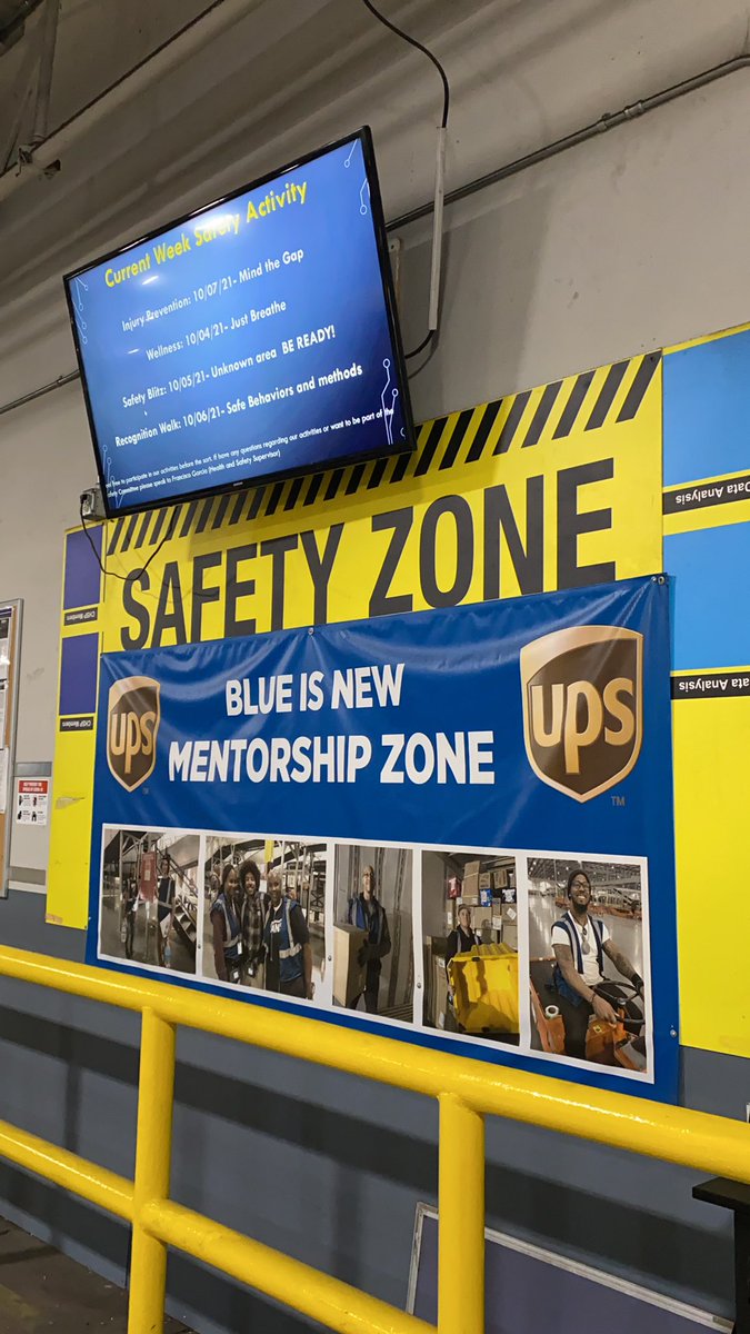 Safety first! #ups🔔