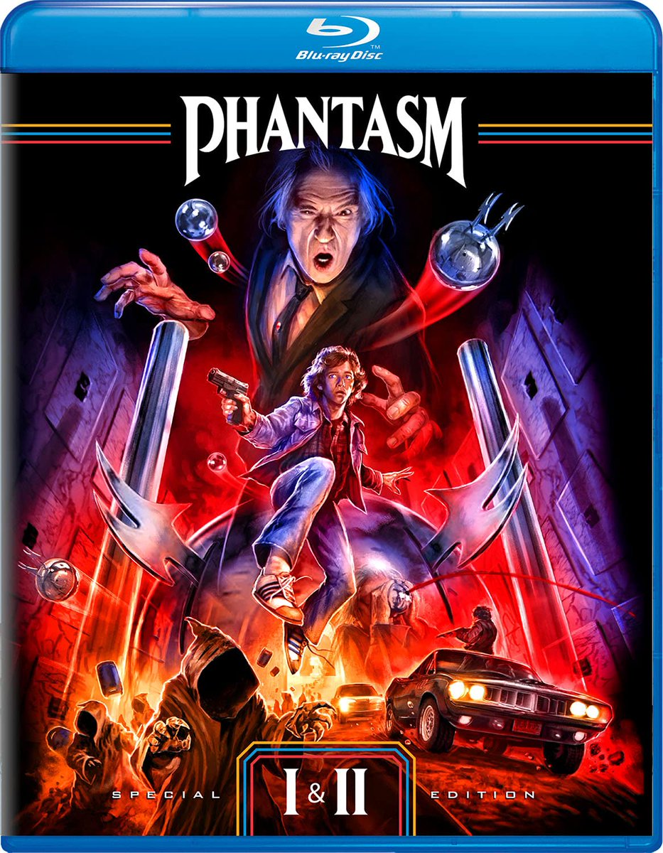 ⚰️PHANTASM GIVEAWAY🔪
This special combo pack of Phantasm 1 &amp; Phantasm 2 is out today on Amazon! amzn.to/3a9yhrc

Giving away an autographed copy. Retweet to enter. Random winner picked at end of day. 

Inspiring artwork by Devon Whitehead / Cavity Colors