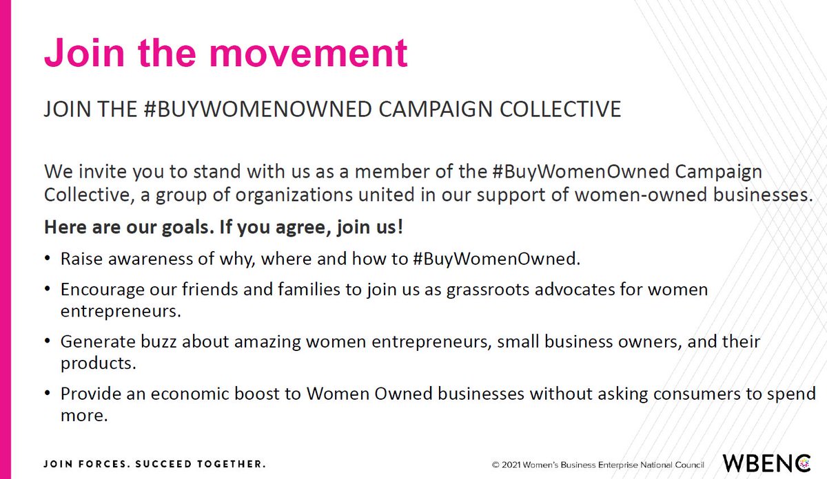 WEUSAMagazine's tweet image. It's National Women's Small Business Month!!!  Join us in promoting the Making One Switch #BuyWomanOwned campaign with the @WBENCLive!  Buy an everyday essential item from a WBE business &amp;amp; spread the word!

#WBE #womanowned