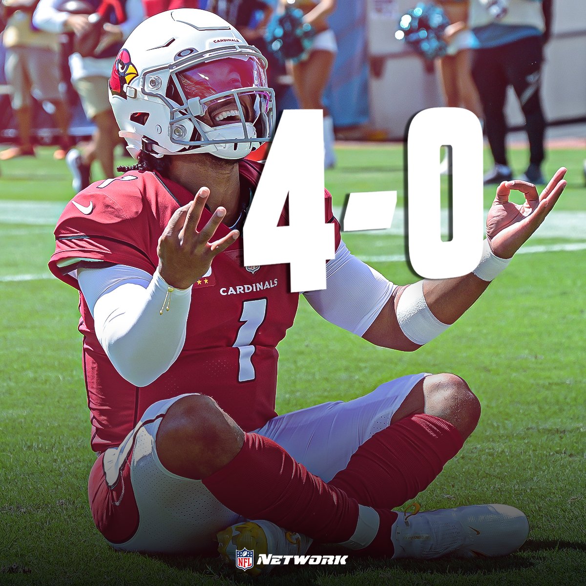 nflnetwork's tweet photo. The NFL's last unbeaten team...

Are the @AZCardinals for real? 👀 https://t.co/6qRCs8sqco