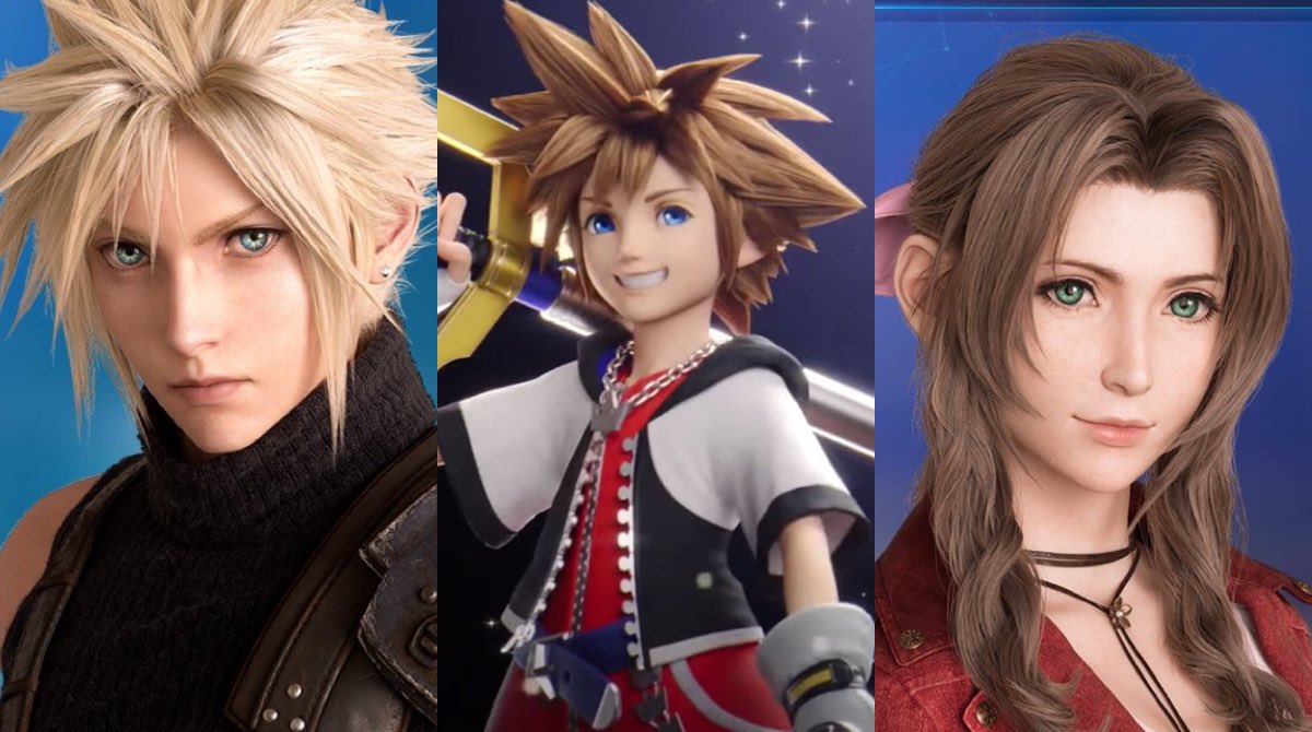 #SmashBrosUltimate #Sora #Cloud #SquareEnix #Sakurai #FinalFantasy.