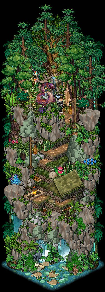 Flyoucraft's tweet image. [F] - Ancien Concours 36 Cases @HabboFR #habbo #habbobuild