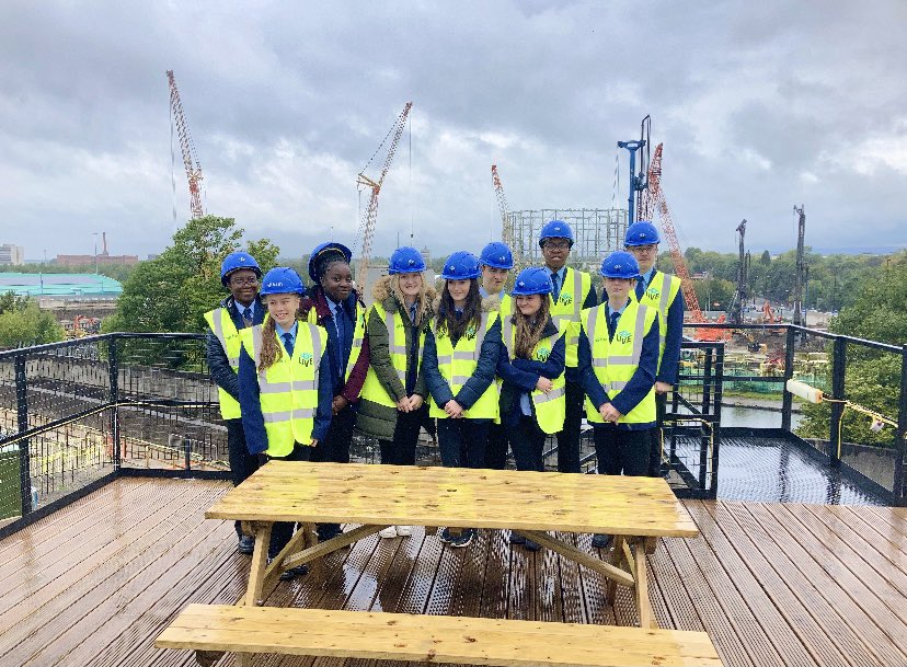 AlisonPower2's tweet image. It was exciting to welcome Swinton Co-op Academy (Year 10) to @TheCoopLive as our first school to visit the site.
We showcased the project and discussed possible careers in construction. @BAMConstructUK
