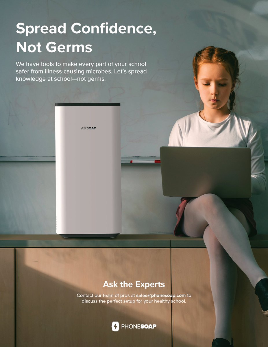 Let's spread knowledge at school-not germs.