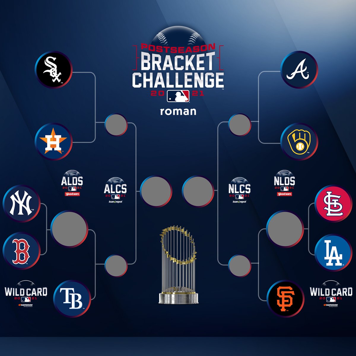 MLB on X: Who's moving on? Fill out your #postseason bracket for