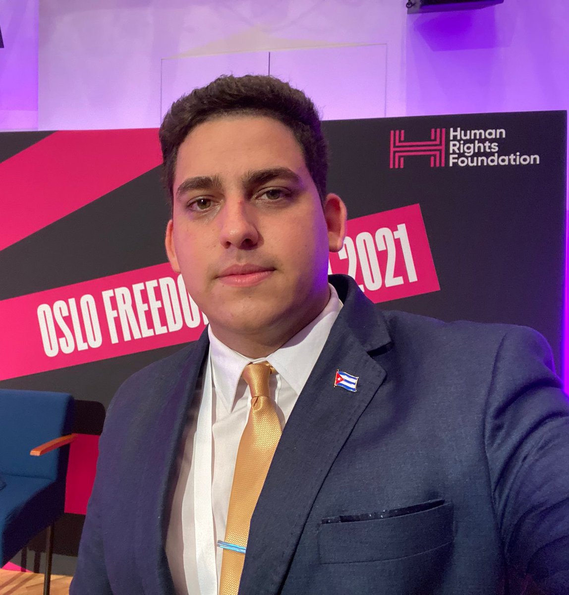 FelixLlerenaCUB's tweet image. Desde el #OsloFreedomForum #OFF21 alzando nuestra voz por nuestra gente que quiere vivir en Libertad!!! 

Denunciando la realidad de millones de cubanos 🇨🇺 en este Foro que reúne a decenas de activistas, periodistas, disidentes, filatropos en el mundo.
#TruthIgnited