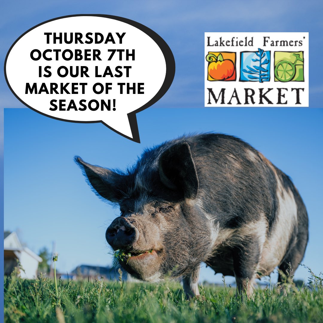 Our annual AGM will be held on Thursday, October 7th immediately following our last 2021 seasonal market. 
☑️☑️☑️
Approximate start time is 1:20pm.