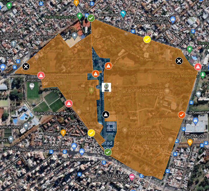 Agronodetodxs (@agronodetodxs) on Twitter photo Para que entiendas! En azul es lo que nos dejan utilizar del total del parque, en esta imagen podemos ver como @FAUBA_oficial y <a href="/UBARectorado/">Universidad de Buenos Aires</a> fueron usurpando el parque hasta dejarnos solo un camino con sus bordes verdes. Para que entiendas! En azul es lo que nos dejan utilizar del total del parque, en esta imagen podemos ver como @FAUBA_oficial y <a href="/UBARectorado/">Universidad de Buenos Aires</a> fueron usurpando el parque hasta dejarnos solo un camino con sus bordes verdes.