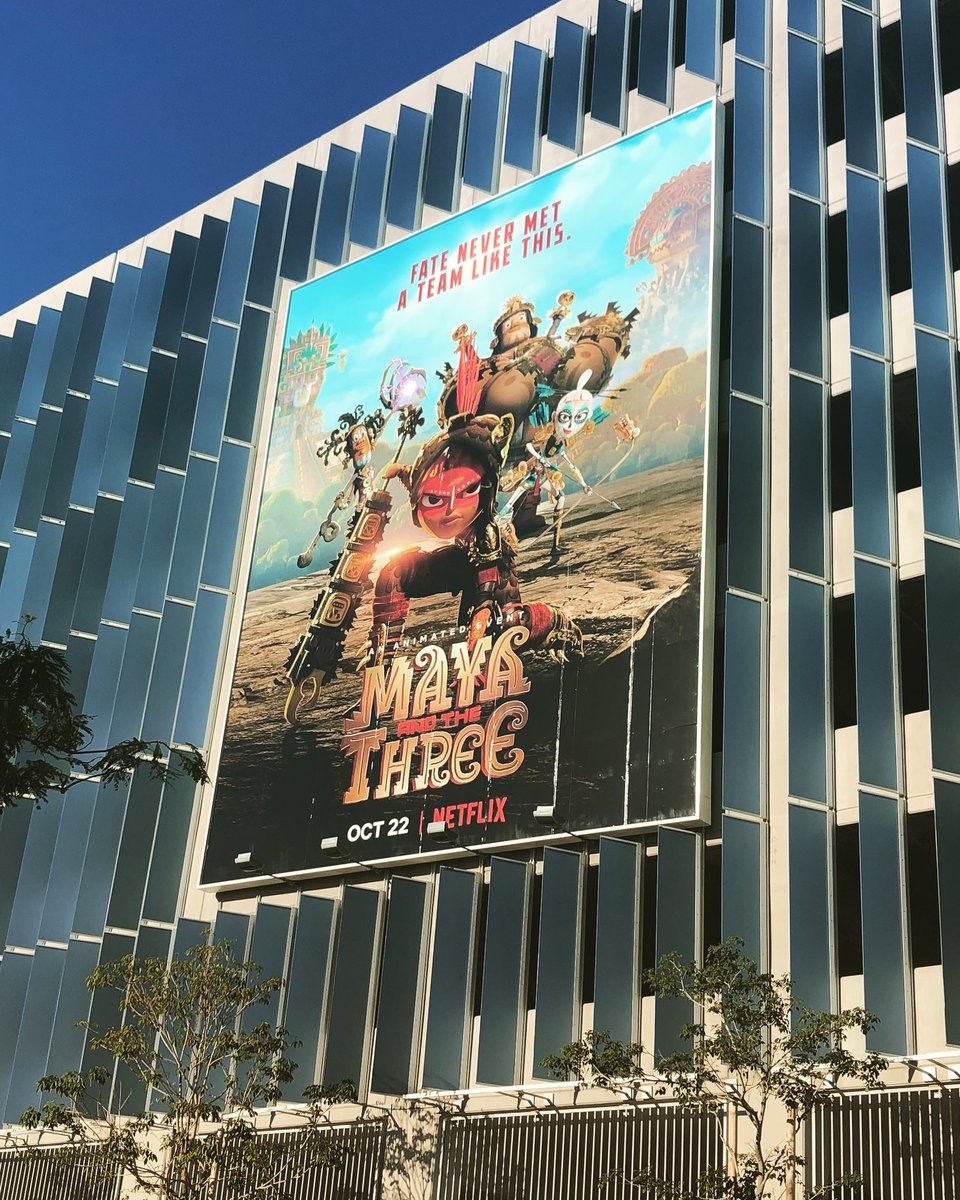 mexopolis's tweet image. First Maya and the Three billboard out in the wild!

*photo by our brilliant Maya exec Megan Casey