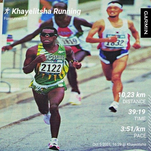 Checked a new route eKhayelitsha. 

#RunningWithTumiSole #RunningWithLulubel 
#RoadToCTMarathon