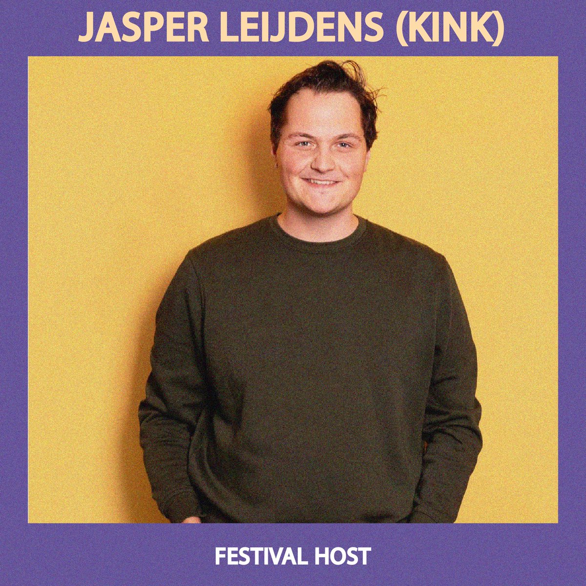 We’re excited to announce that @kinkpuntnl’s very own Jasper Leijdens is your ViceFest stage host this year! 🔥