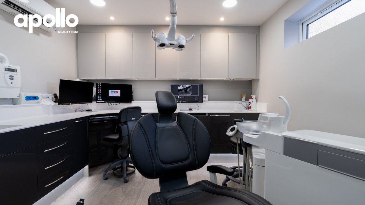 ApolloInteriors's tweet photo. Strong monochrome scheme at this dental fit out
#clinicinteriors #clinicinteriordesign #fitoutinteriors #londonfitout #clinicfitout https://t.co/ywu6rDNT1t