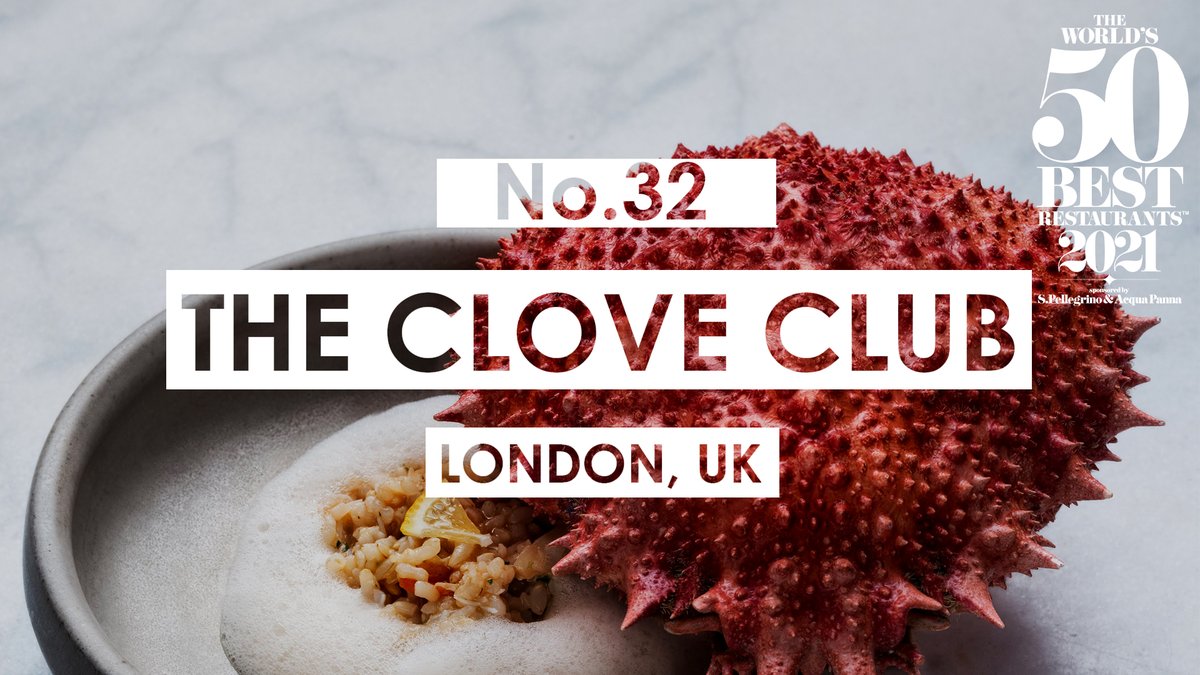 The World's 50 Best (@theworlds50best) on Twitter photo The Clove Club is No.32 in #Worlds50Best! This #EastLondon spot started out as a supper club but soon found permanent digs for its successful modern British concept, inspired by the chef’s own food memories and tireless research into the UK's best ingredients. <a href="/thecloveclub/">The Clove Club</a> The Clove Club is No.32 in #Worlds50Best! This #EastLondon spot started out as a supper club but soon found permanent digs for its successful modern British concept, inspired by the chef’s own food memories and tireless research into the UK's best ingredients. <a href="/thecloveclub/">The Clove Club</a>