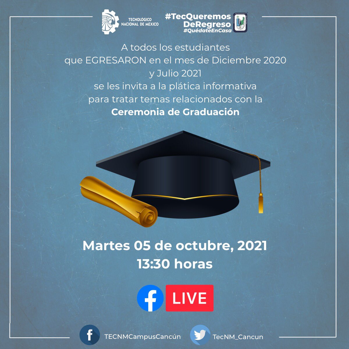 ‼️‼️ATENCIÓN EGRESADOS EN DICIEMBRE 2020 Y JULIO 2021 👆
